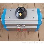 Actionneur pneumatique rotatif 1/4 de tour en alliage d'aluminium