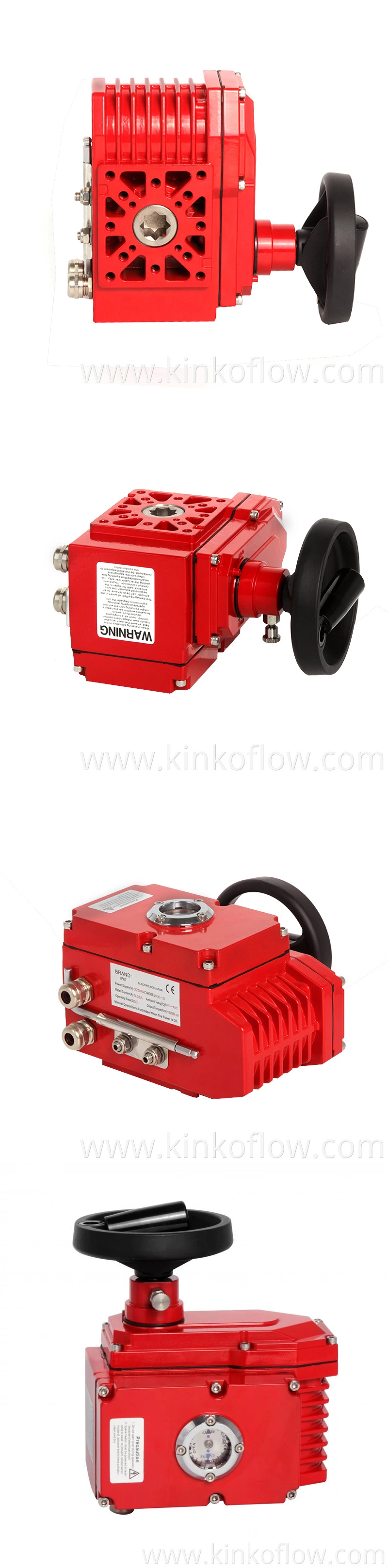 Actionneur électrique rotatif 24 V CC 220 V CA 380 V CA