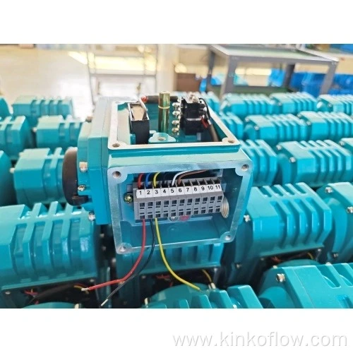 Actionneur électrique bleu lac KK03-200B rotatif à 90 degrés