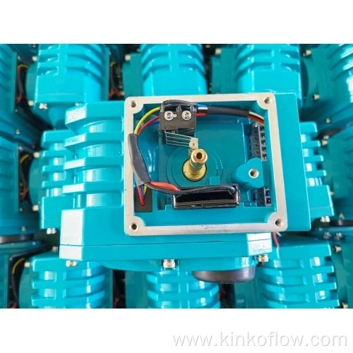 Actionneur électrique bleu lac KK03-200B rotatif à 90 degrés