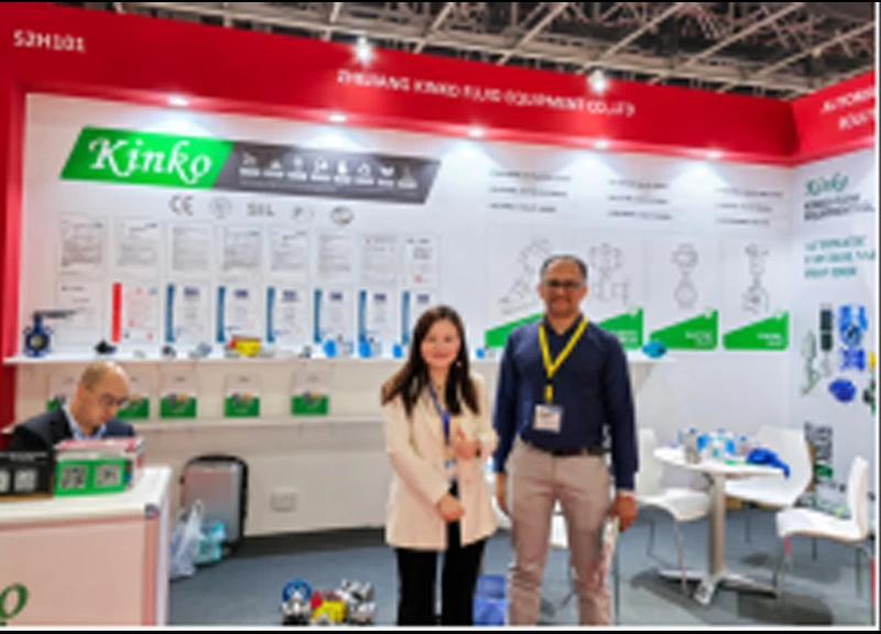 Notre participation réussie au salon des vannes de Dubaï 2024