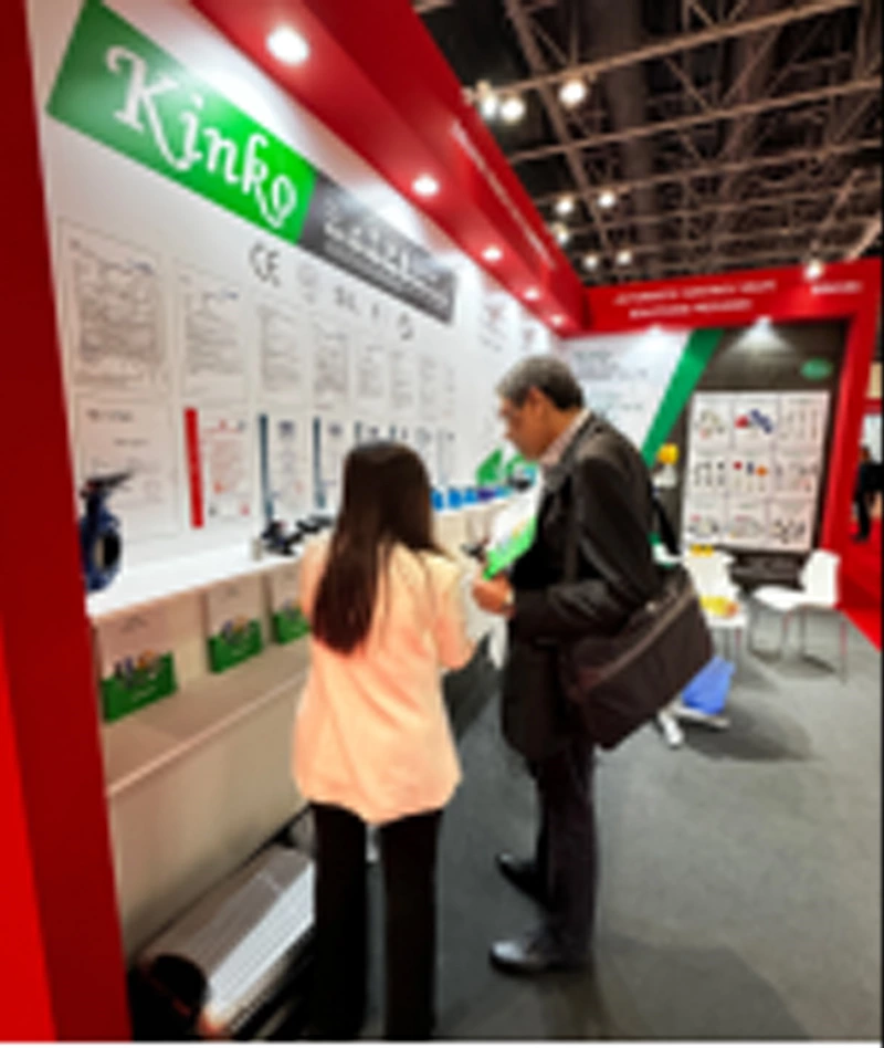 Notre participation réussie au salon des vannes de Dubaï 2024