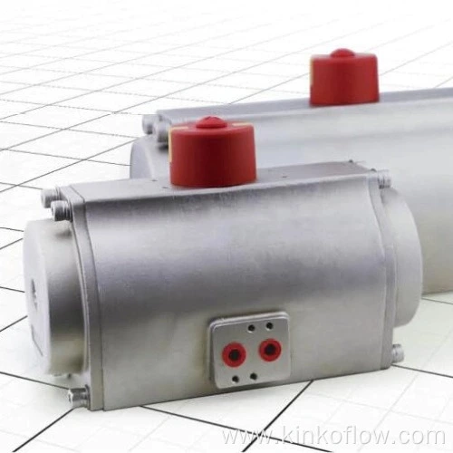 Actionneur pneumatique à double effet en acier inoxydable SS RT063D