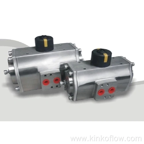 Actionneur pneumatique à double effet en acier inoxydable SS RT063D