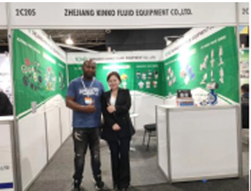 Zhejiang Jinke Fluid Equipment Co., Ltd. présente des actionneurs et vannes pneumatiques de pointe au Salon international des machines de Chine 2024.